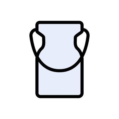 su vektörü düz renk simgesi