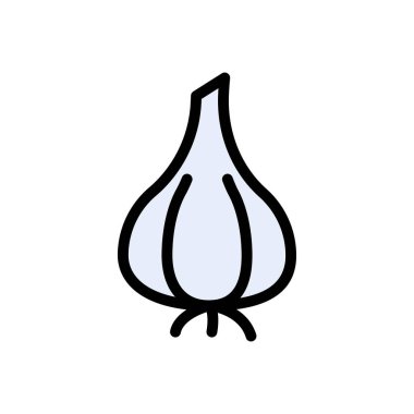 sebze vektörü düz renk simgesi