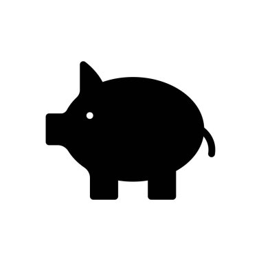 hayvan vektör simgesi düz simge