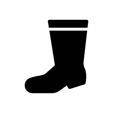 ayakkabı vektör düz simge