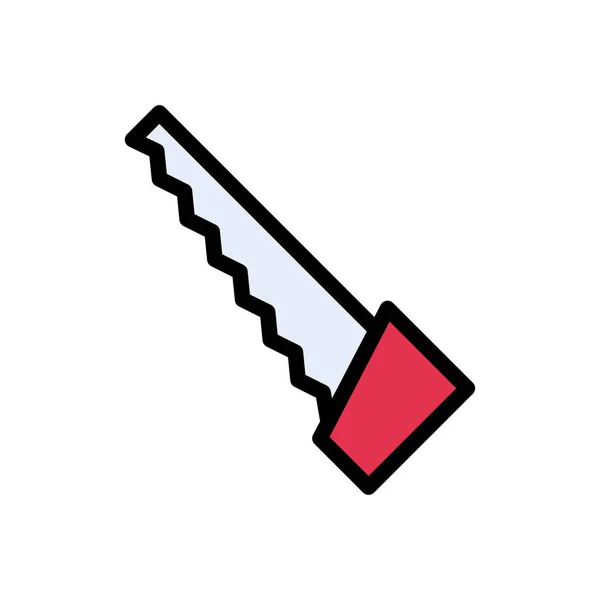 Axe Vector Flat Color Icon — Stock Vector