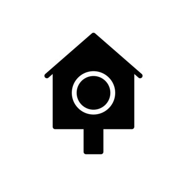 ev vektörü sembolü düz simge