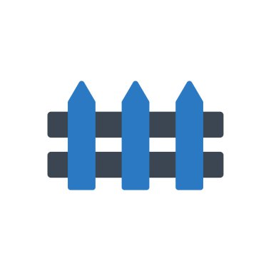 çit vektörü renk simgesi