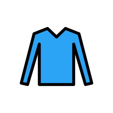 Kumaş vektör düz renk simgesi