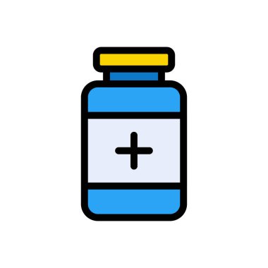 Ek vektör düz renk simgesi