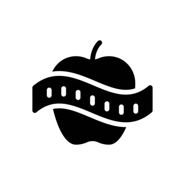 egzersiz vektörü düz simgesi