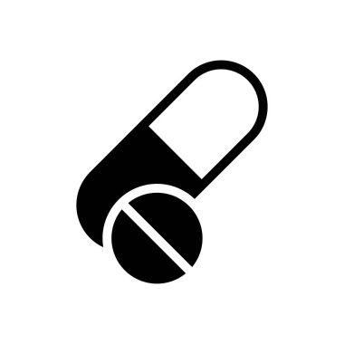 uyuşturucu vektörü düz simge