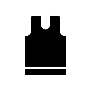 Kumaş vektör simgesi düz simge