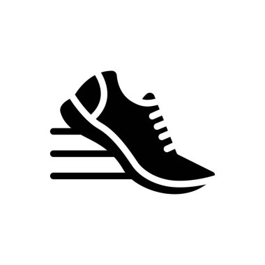 ayakkabı vektör düz simge