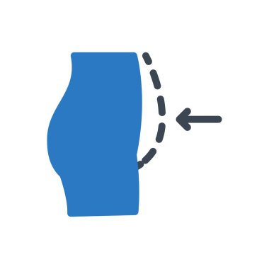 diyet vektörü renk simgesi