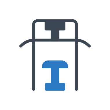 egzersiz vektörü renk simgesi