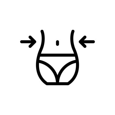 ince vektör ince çizgi simgesi