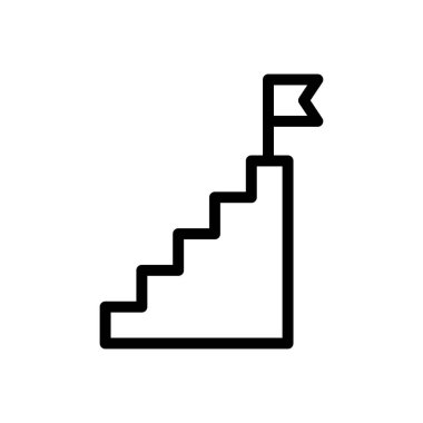 hedef vektör düz renk simgesi