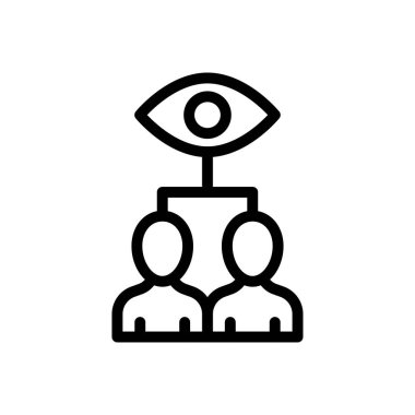 düz vektör renk simgesine odaklan