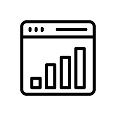 rapor vektörü düz renk simgesi