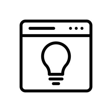 yaratıcı vektör düz renk simgesi