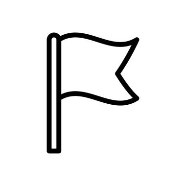 hedef vektör düz renk simgesi