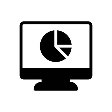 grafik vektör düz simgesi