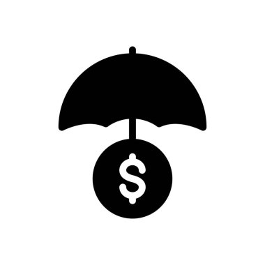 sigorta vektör düz simgesi