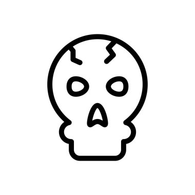 tehlike vektörü düz renk simgesi