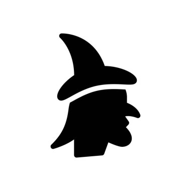 Korkunç vektör düz simgesi