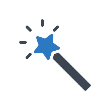 sihirbaz vektör renk simgesi