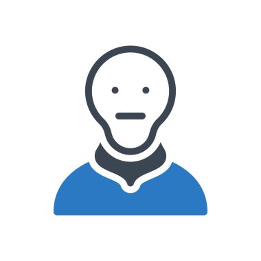 uzaylı vektör renk simgesi