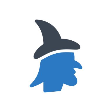 Korkunç vektör renk simgesi