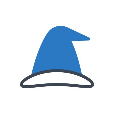 hat vektör renk simgesi