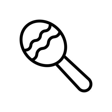 İnce çizgi simgesini salla