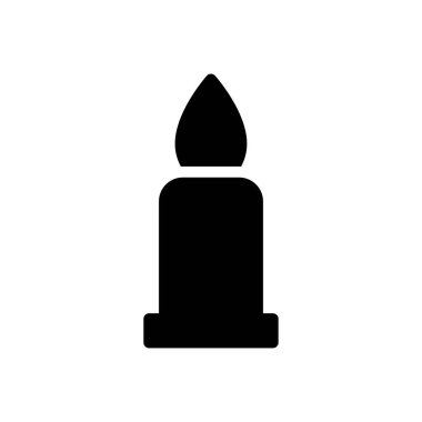 alev vektörü simgesi düz simge