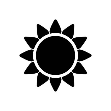 Dekorasyon vektörü düz simgesi