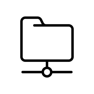 dosyalar vektör ince çizgi simgesi