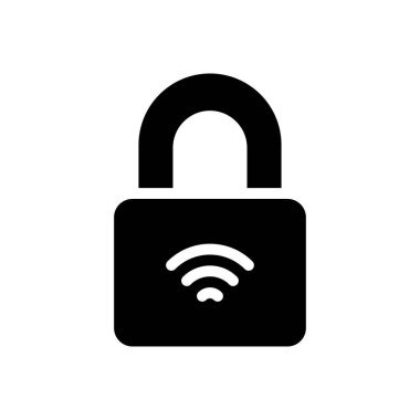 Sinyal vektörü düz simgesi