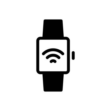 Kol saati vektör düz simge