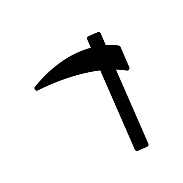 Monster Vektor Glyphen Flaches Symbol — Stockvektor