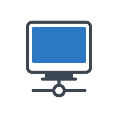 bilgisayar vektörü renk simgesi