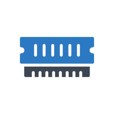 çip vektör renk simgesi