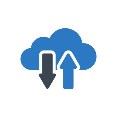 hesap vektörü kabartma renk simgesi