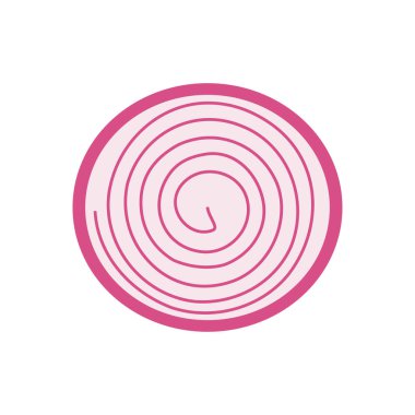 sebze vektörü düz renk simgesi