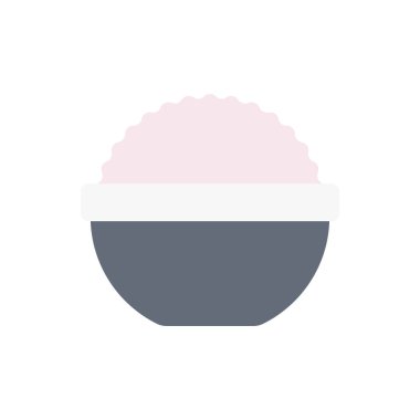 meyve vektörü düz renk simgesi