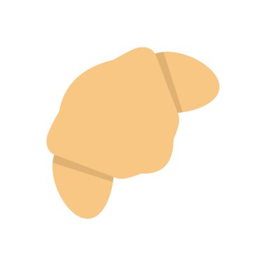 ekmek vektörü düz renk simgesi