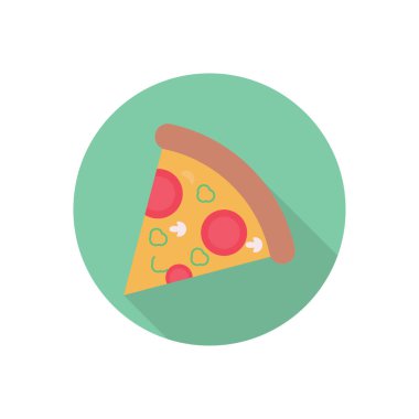 dilim vektör düz renk simgesi