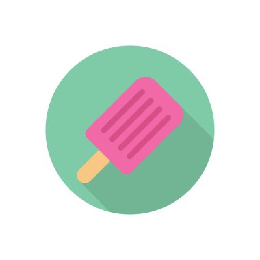 tatlı vektör düz renk simgesi