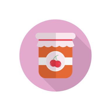 Böğürtlen vektörü düz renk simgesi