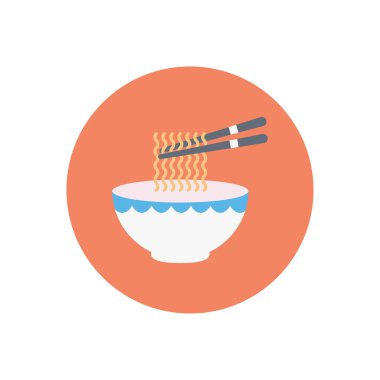 kase vektörü düz renk simgesi