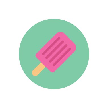 tatlı vektör düz renk simgesi