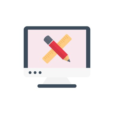 yaratıcı vektör düz renk simgesi