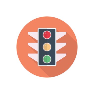 Web vektörü düz renk simgesi