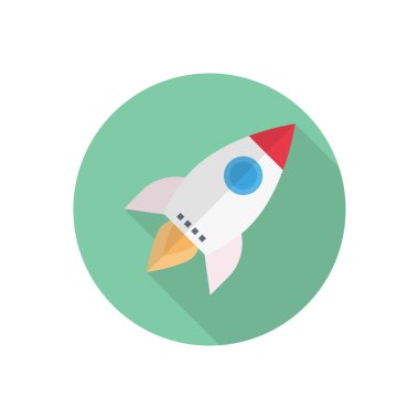 SEO vektör düz renk simgesi